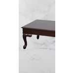 Orta Sehpa 17784 Klasik Kayın Aslan Ayk Kaplam tabla Natüre Parlak Ceviz El Yapım