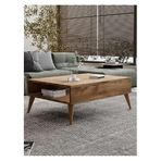 Orta Sehpa Masa Salon Sehpası Lüx Model 90x50x33 Atlantik Çam