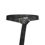 Ortaçağ Şövalye Kostüm Kemer Deri Bracers Retro Aksesuarları Cadılar Bayramı, Siyah, Adjustable