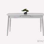 Ortadan Acilabilir Mdf Yemek Masasi, Mutfak Masasi ( 80X130 Cm)