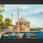 Ortaköy Camii Motifli Kanvas Tablo DBSANAT13885