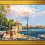 Ortaköy Camii Motifli Kanvas Tablo DBSANAT1389213