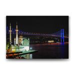 Ortaköy Camii ve Köprü Tablosu - 140x100cm