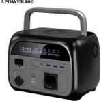 Ortec AP400 600W Taşınabilir Güç İstasyonu 10800MAH 345WH Güneş Paneli ile Şarj Desteği