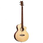 Ortega D7CE-4 Deep Series 7 Medium Scale Akustik Bas Gitar (Natur