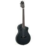 Ortega Guitars TourPlayer RTPSTD-SBK Elektro Klasik Gitar (Siyah)