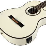 Ortega RCE145WH Thinline Elektro Klasik Gitar (Beyaz)