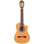 Ortega RQ39E Requinto Series Cutaway Elektro Klasik Gitar (Natura