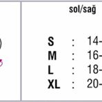 Orthocare 4511 Large Sol/Left El Bilek Ateli