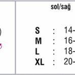 Orthocare 4511 XL Sol/Left El Bilek Ateli