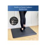 Orthopedymat Mutfak Matı, Memory Foam Mutfak Halısı, Kaymaz Taban