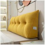 Ortopedik bel yatağı yastığı destek ve konfor için kama yastığı, yurt odası için ideal 150x50 cm