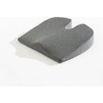 Ortopedik Eğimli Visco Minder Ofis Araba Koltuk Oturma Minderi 42X40X9X2 cm - 42 x 40 cm - Gri