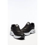 Ortopedik Kaymaz Kırılmaz Taban Konforlu Ortopedik Jel Tabanlı Sneakers Yürüyüş Spor Ayakkabı - Siyah - Beyaz