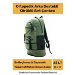 Ortopedik Konfor Modeli Büyük Boy Çok Gözlü Seyahat Spor Dağcı Kamp Bölmeli Outdoor Sırt Çantası