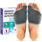 Ortopedik Metatarsal Pedler, Kadınlar ve Erkekler için Jel Pedli Ayak Yastığı, Top Ağrı kesici için Ayak Pedleri, Morton Nöroma, Metatarsalji Desteği. (Orta: Kadın (7-9)/MEM (5-7))