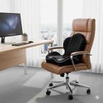 Ortopedik Minder, Ortopedik Bel & Oturma Minderi, Ortopedik Yastık - 100 x 40 cm - Siyah