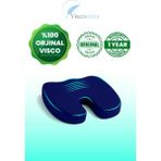 Ortopedik Oturma Minderi | Kalça ve Bel Desteği, Ofis – Ev – Araba Kullanımına Uygun - 53 x 37 cm - Lacivert