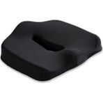 Ortopedik Oturma Minderi – Kuyruk Sokumu ve Bel Desteği Için Memory Foam Yastık | Posture Düz - Çok Renkli