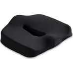 Ortopedik Oturma Minderi – Kuyruk Sokumu ve Bel Desteği Için Memory Foam Yastık | Posture Düzeltici, - Standart