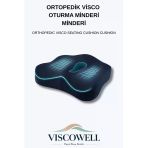 Ortopedik Visco Oturma Minderi Oturma Simidi Minderi Kuyruk Sokumu Koltuk Yastığı
