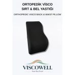 ORTOPEDİK VİSCO SIRT&BEL YASTIĞI Bel Yastığı Sırt Minderi Ortopedik Bel Minderi