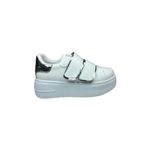 OrtopedikAL 2001 Womenly Moda Beyaz Cırtlı Kadın Sneaker Spor Ayakkabı