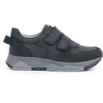 Ortopedikal 3880 Rakerplus Hakiki Deri Siyah Çocuk Sneakers Spor Ayakkabı Cırtlı