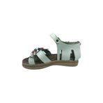 OrtopedikAL Grafen Patik Kız Çocuk Sandalet Beyaz Çapraz Atkılı Boncuklu Günlük Ayakkabı (Beyaz / 26)