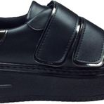 OrtopedikAL Womenly Style 2001 Siyah Cırtlı Kadın Sneaker Spor Ayakkabı