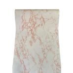 Örtücüm 45 Cm X 1 Metre Pembe Mermer Desenli Yapışkanlı Folyo Kaplama Kağıt 45 Cm X 1 Metre