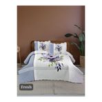 Örtüm Çift Kişilik Kapitone Yatak Örtüsü, Klasik Desenli Model - Fresh (250 X 260cm)