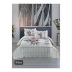 Örtüm Çift Kişilik Kapitone Yatak Örtüsü, Klasik Desenli Model - Rüya (250 X 260cm)