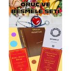 Oruç ve Besmele Seti (4 kitap) - Bez cilt