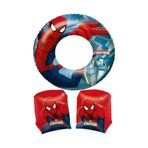 Örümcek Adam Spiderman Deniz Havuz Çocuk Can Simidi Ve Kolluk