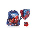 Örümcek Adam Spiderman Ilkokul Çantası Due Fıghter 41321 (3 Lü Set)