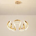Örümcek Model 3 Renkli Gold Renk Modern Spor Led Avize Gold