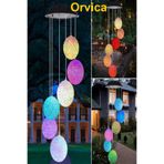 ORVİCA Güneş Enerjili Animasyonlu RGB LED Bahçe Balkon Ağaç Solar Aydınlatma 6 Ledli Top Solar