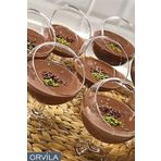 Orvila Kadeh Ayaklı Plastik Magnolia Tatlı Sunum Bardağı | 6lı Mika Magnolya Kasesi (CAM DEĞİLDİR)