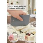 Orvila Orvila 3'Lü Set Hamur Doğrayıcı Ve Pasta Şekillendirici Kazıyıcı Set