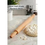 Orvila Orvila Döner Saplı Ahşap Merdane 45Cm