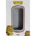 Orvila Orvila Dubai Çikolatası Kalıbı - Airfryer Baton Pasta Kek Ve Ekmek Kalıbı - Silikon Fırında Pişirme Matı