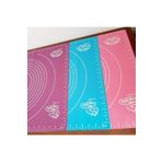 Orvila Silikon Hamur Açma Matı 50*40