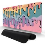Oryn Fluid Slime Edition | 70X30 cm Gaming Mousepad - (3mm Kalınlık) - Çok Renkli