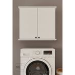 Orysa Design CM-1 Çamaşır Makinesi Üstü Banyo Dolabı 70 cm - Beyaz
