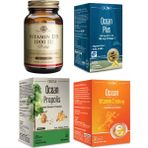 Orzax Balık Yağı 1200MG 30 Kapsül+Propolis Sprey 20 Ml+C Vitamini 30 Tablet+ Solgar D3 Vitamini 100 Kapsül