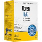 Orzax D3 K2 Vitamini 20 ml Damla 400 Doz Aromasız İçerik ile Yetişkinler İçin Güvenli Kullanım