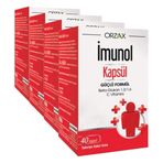 Orzax Imunol 40 Hard Kapsül (4 paketi)
