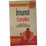 Orzax İmunol Complex 30+15 Kapsül %50 Hediye