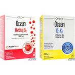 Orzax Methyl B12 1000ΜG Sprey 10 ml ve Ocean D3 K2 Damla 20 ml - Aromasız